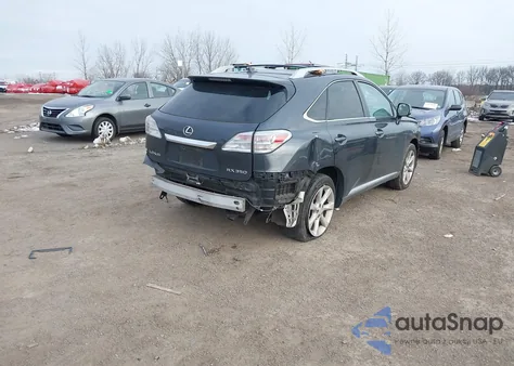 2010 Lexus Rx 350 from USA, damaged, VIN 2T2BK1BA7AC054168
